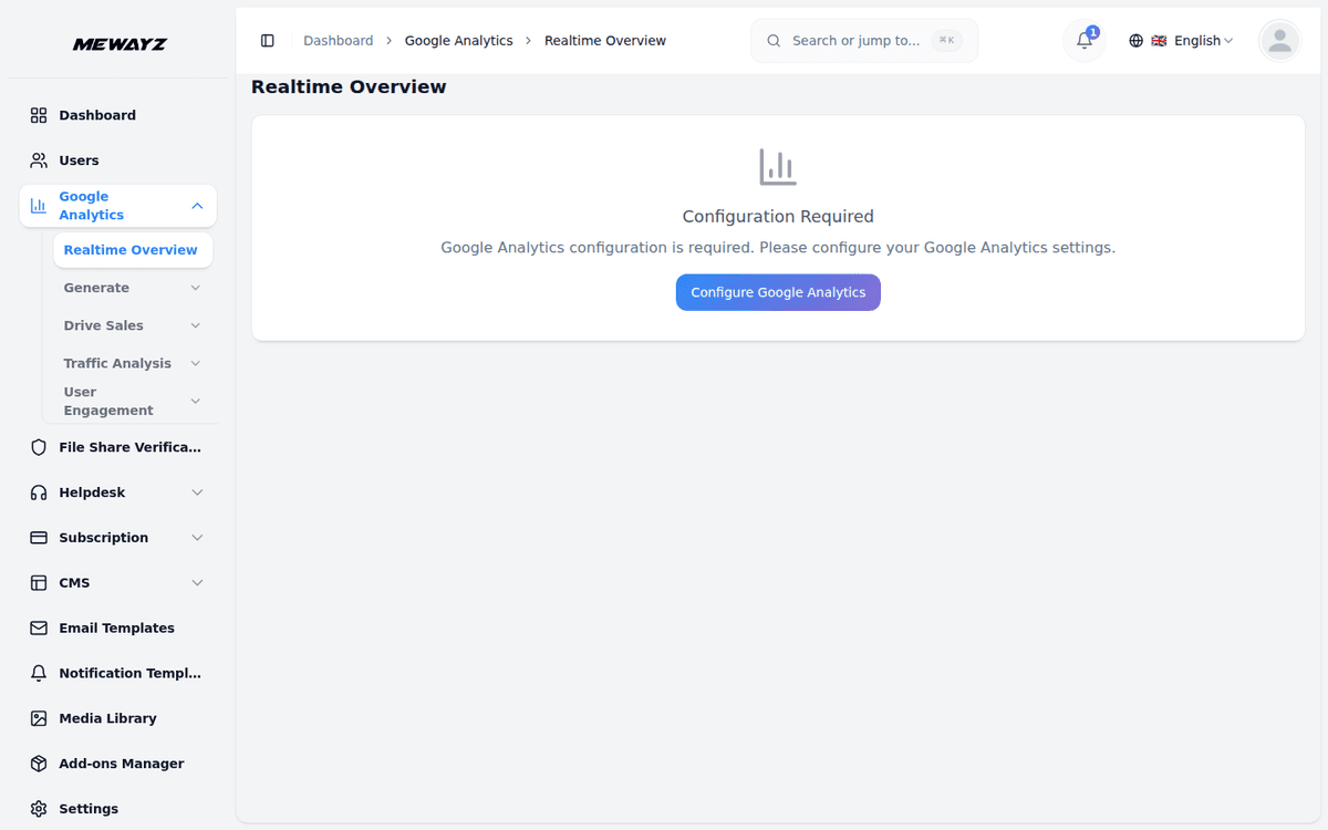 Mewayz Analytics integration