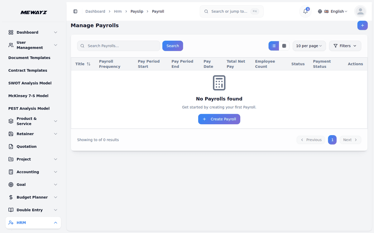 Mewayz Staff payroll for agencies