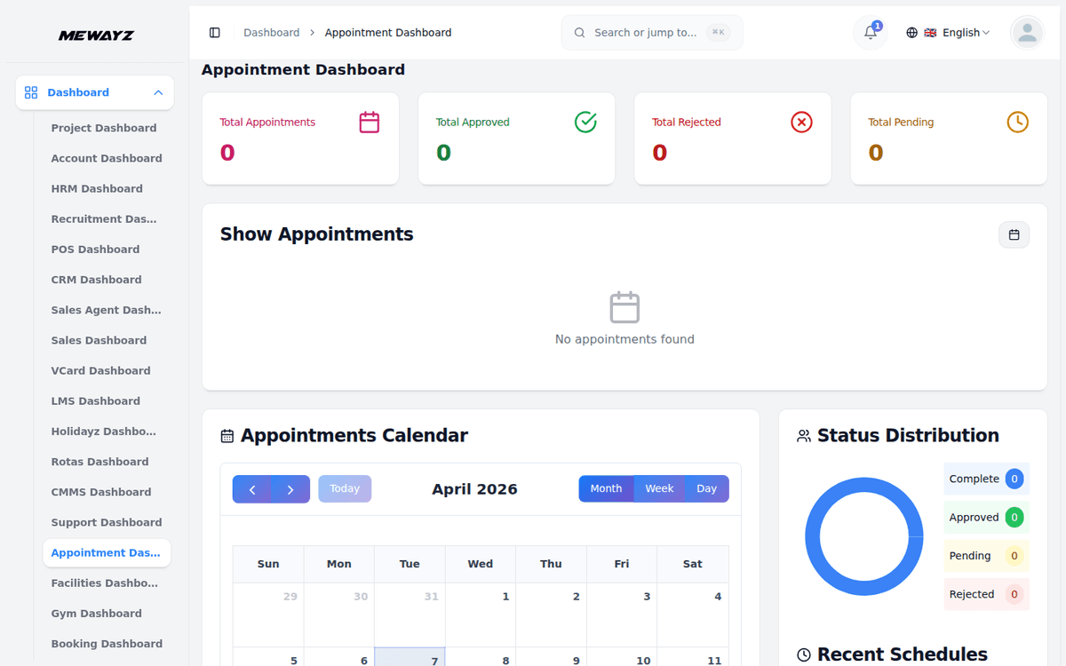 Mewayz Appointment scheduling for clinics & healthcare
