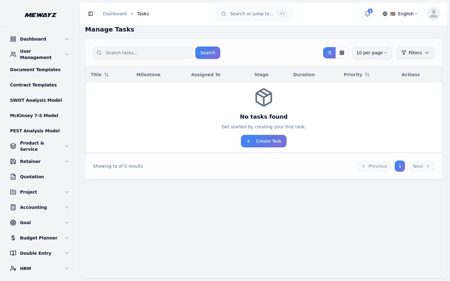 Mewayz Projects & Tasks module