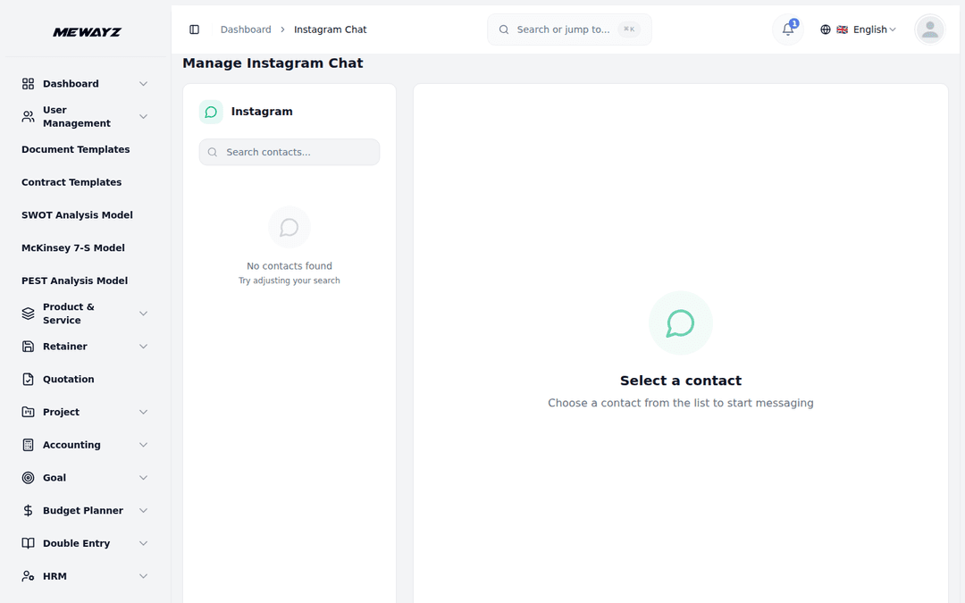 Mewayz Instagram integration